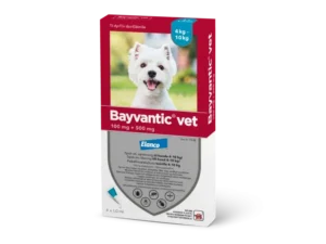 Bayvantic vet paikallisvaleluliuos koirille